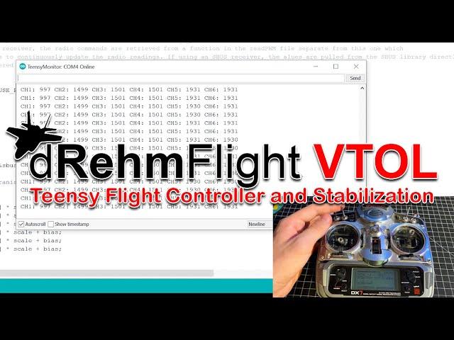 Setting Up Your Radio Connection - dRehmFlight VTOL