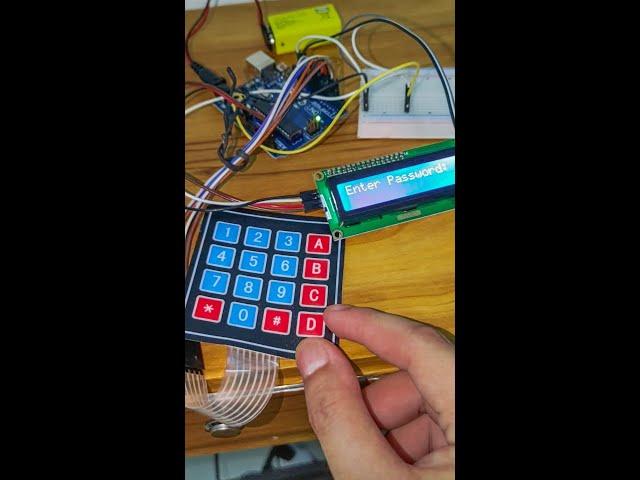 Enter Password to SWITCH ON Your PC with Arduino #Shorts