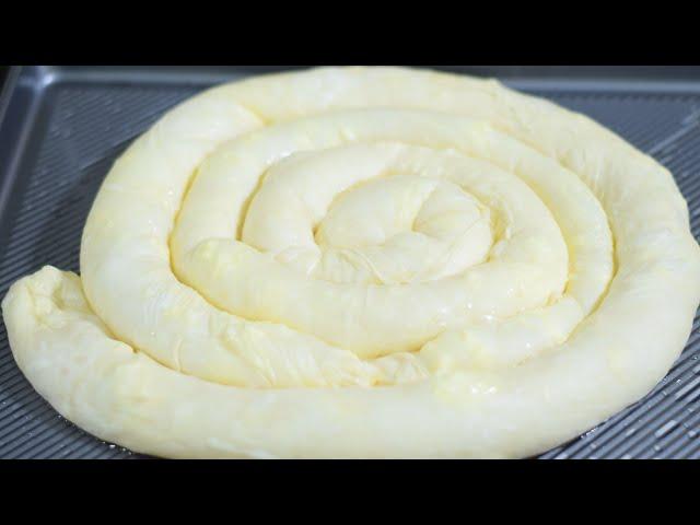 Brzo i lako- Kako najlakse razvuci domace kore za pitu- How to make a homemade crust for cheese pie