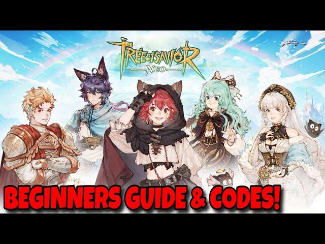 Beginners Guide & Codes Tree of Savior Neo