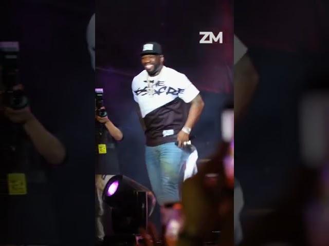 World Famous Hip-Hop Artist 50 Cent performs at the HAYA Festival in Yerevan, Armenia.