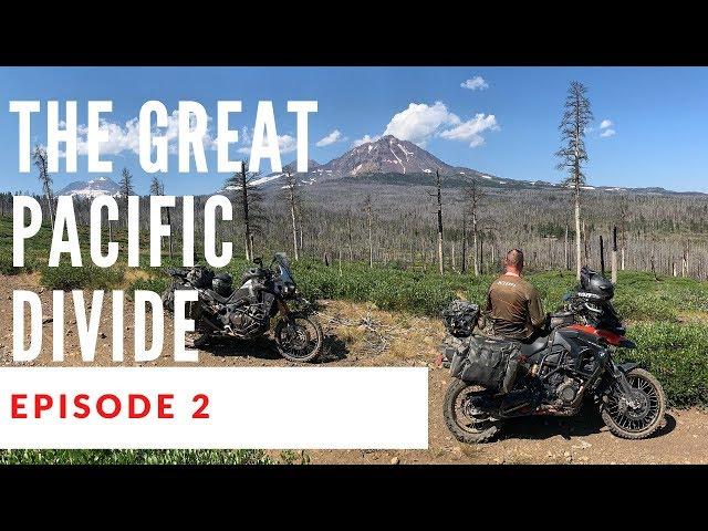 The Great Pacific Divide Ep2. Canada to Mexico Motovlog