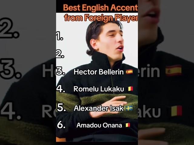 Best English accents for foreign players #football #england #accents