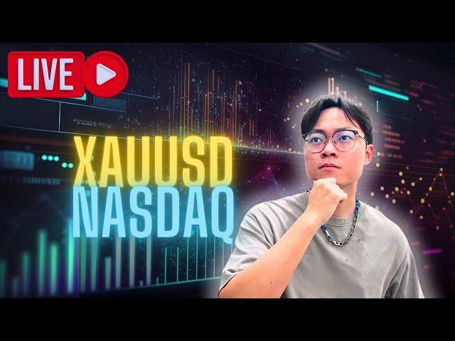 Live Trading- XAUUSD//NASDAQ (Thurs, 5th June 2024)