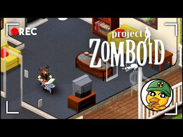 My THIRD Day In Build 42 For Project Zomboid! Animal Husbandry & Exploring Irvington! Uncut Gameplay