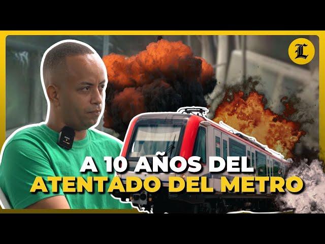 Atentado en el Metro de Santo Domingo: 10 años después, el autor y sus víctimas recrean lo sucedido