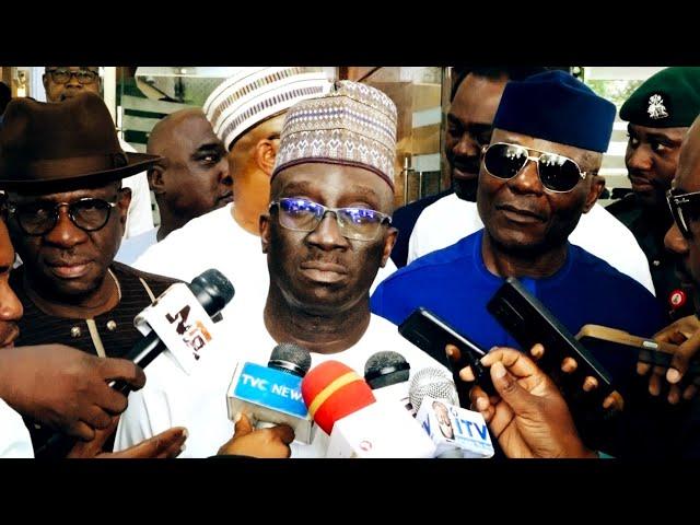 Edo Governor-elect Monday Okpebholo Receives Certificate-of-Return - See The APC Bigwigs At INEC