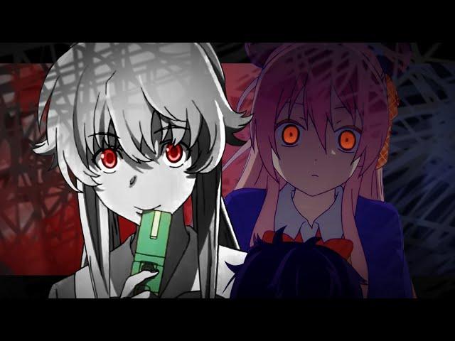 Yuno Gasai (Future Diary) vs Satou Matsuzaka (Happy Sugar Life) - RapBattle