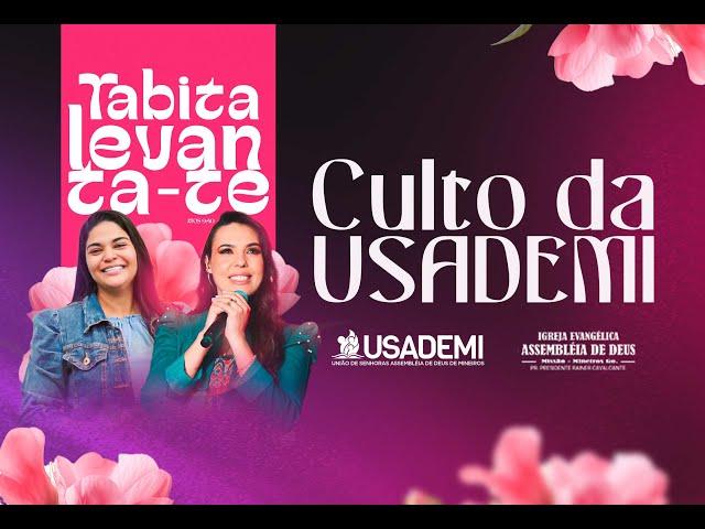 Culto da USADEMI | Louvor Suellen Lima | Palavra Rafaela Nascimento | Ao vivo | 08/08/2024