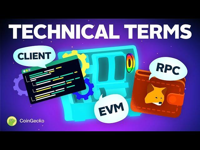 Technical Crypto Terms Explained in PLAIN ENGLISH