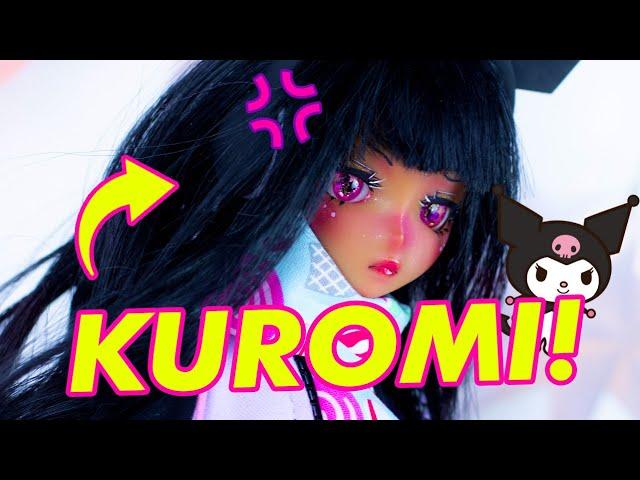 My GRUMPIEST Art Doll!! - CHRISTMAS Kuromi