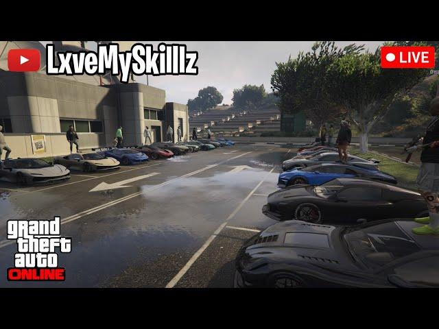 GTA 5 ONLINE LIVE CLEAN CAR MEET| CAR SHOW| DRAGS | CRUISE Ps4