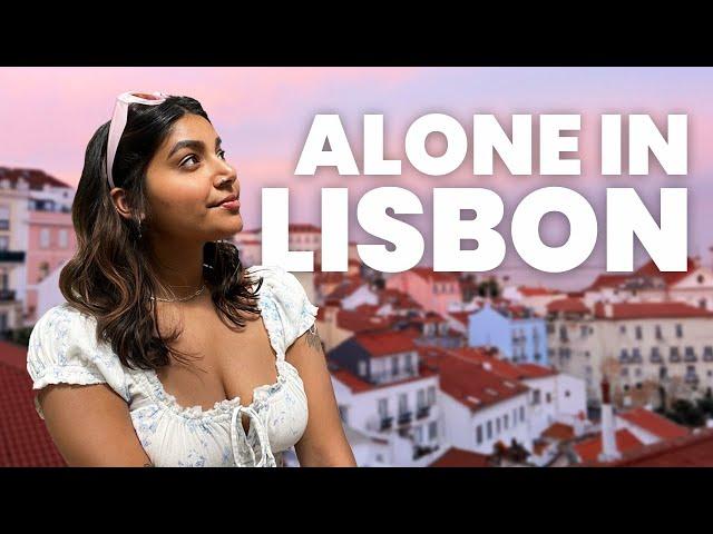 my first solo trip | lisbon, portugal vlog (part 1)