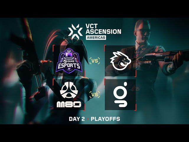 GLRS vs M80 - VCT Ascension Americas - Playoffs Day 2