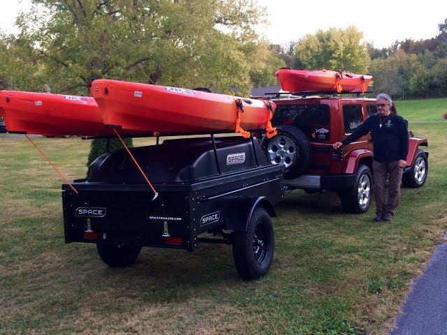 SPACE Trailers, gear, kayak and roof top tent trailers.