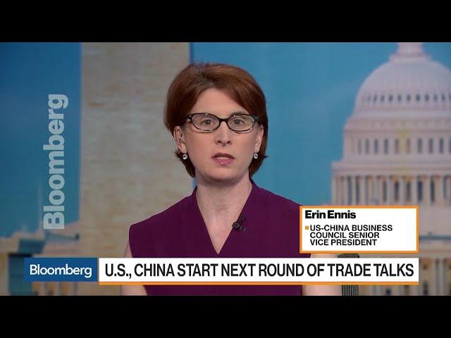 U.S.-China Business Council's Ennis Previews Next Round of Trade Talks