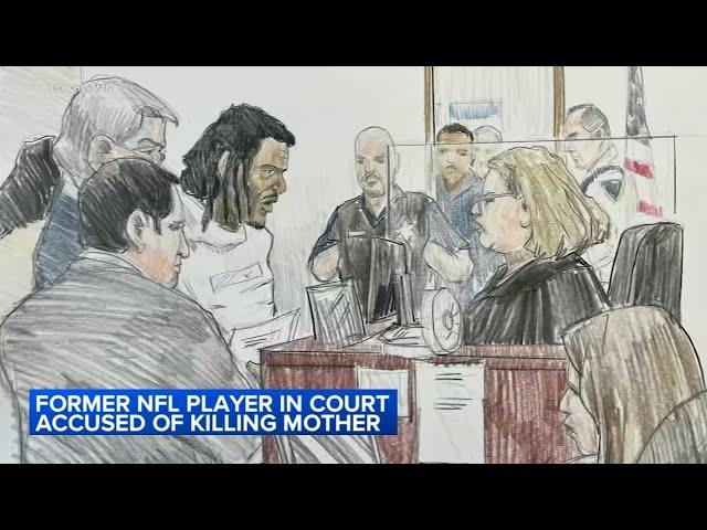 New details revealed in court as ex-NFL player faces charges in mom's murder