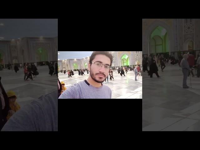 Walking Inside Imam Reza Holy Shrine Mashhad Iran #shorts