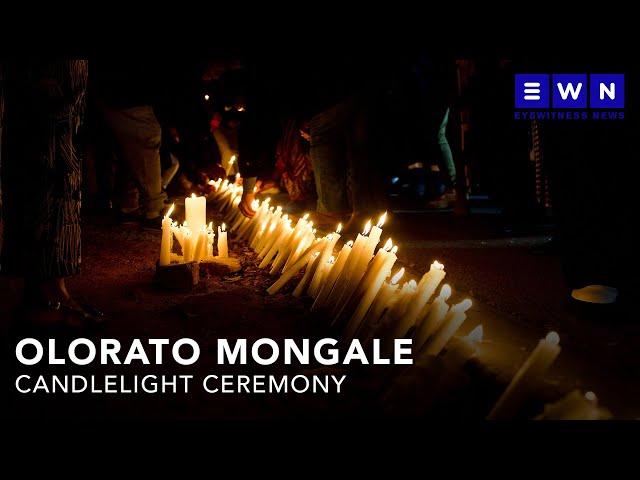 ‘Seeking love was the next best thing to her nature’ - candlelight ceremony for Olorato Mongale