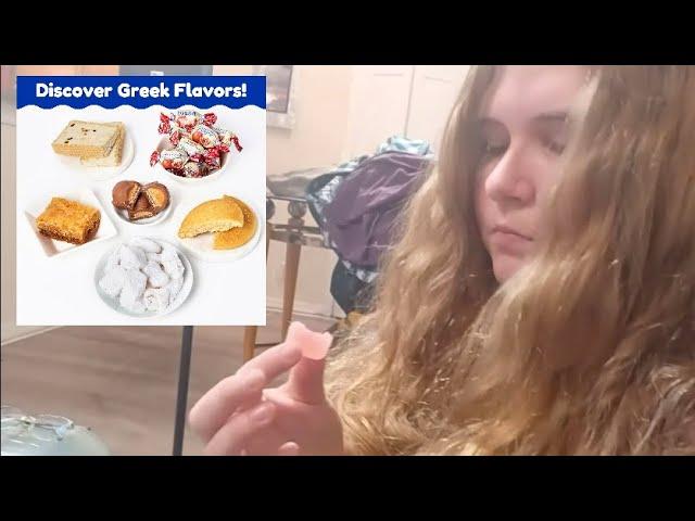 Tasting Sweet GREEK Snacks with Daughter & Mom (Universal Yums Review off Amazon)