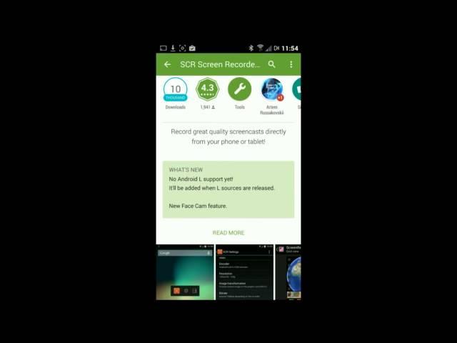 Android 101 *Rooted* - SCR Screen Recorder W/ Face Cam Update!