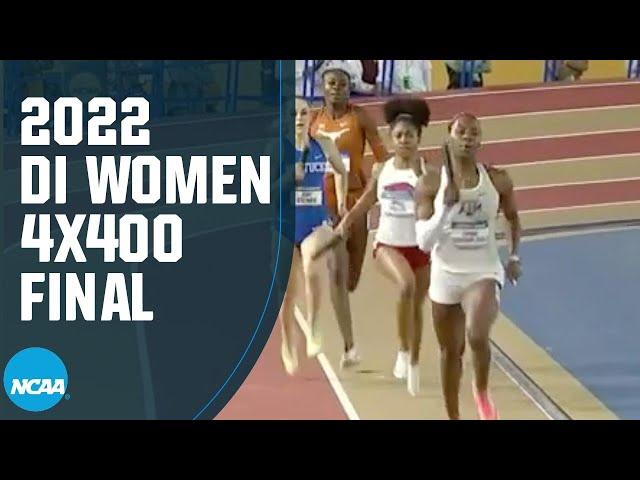 Women's 4x400 - 2022 NCAA indoor track and field championships