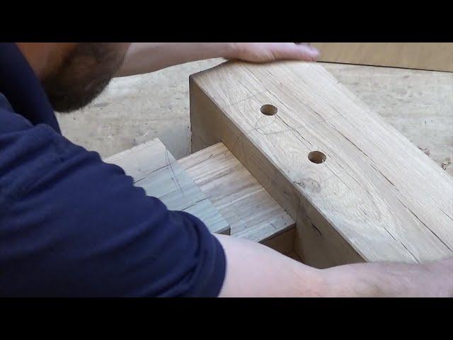 Timber Framing Mortise & Tenon