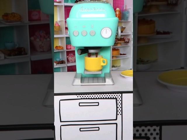 ️ Miniverse Appliances espresso machine #shorts #youtubeshorts #miniverse #minifood #asmr