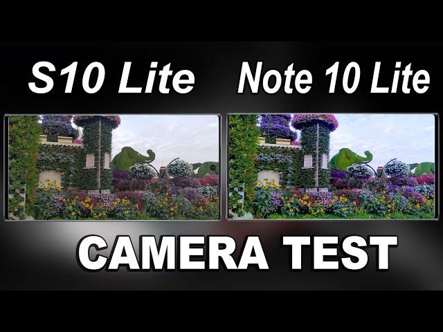 Samsung Galaxy S10 Lite VS Samsung Galaxy Note 10 Lite Camera Test | S10 Lite VS Note 10 Lite