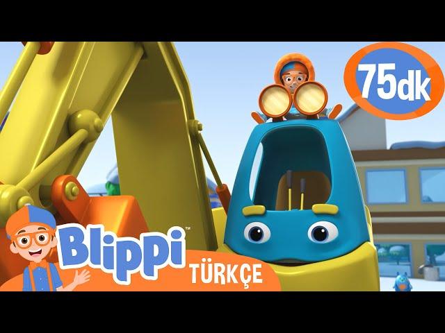 Blippi Karla Mücadele Aracını Keşfediyor ️ | Blippi Türkçe - Çocuklar için Eğitici Videolar