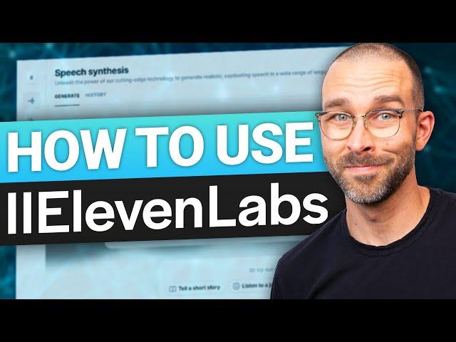 ElevenLabs AI tutorial | Get voiceovers for your projects in minutes!