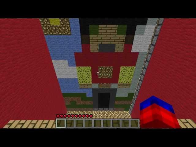 MINECRAFT FUNCTIONAL TV WITH PISTONS!!!!