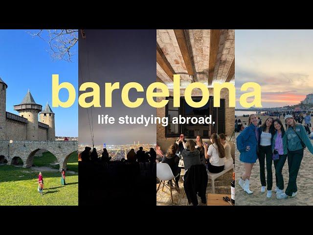 study abroad in barcelona | week in my life 🪩