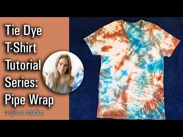 Tie Dye Pattern- Pipe Wrap Design | Onyx Art Studios