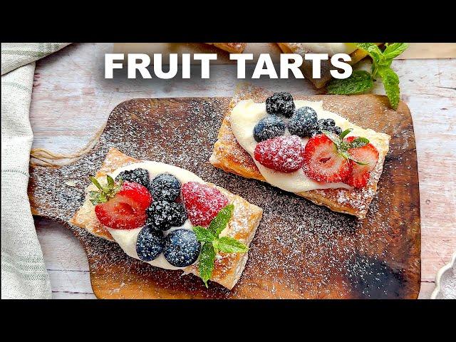 No-Fuss Fruit Tarts - The Easy Summertime Dessert!