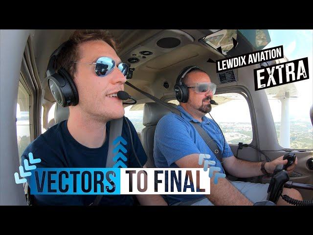 Simulated IMC Vectors To Final | LewDix Aviation EXTRA