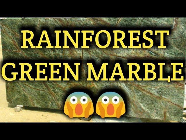 Rainforest Green Marble - Exclusive Uses 