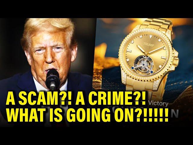 Trump’s $100K WATCHES FOR SALE raise Major RED FLAGS