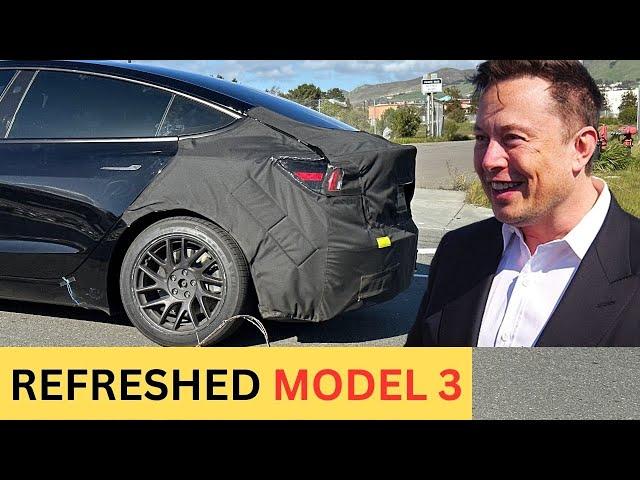 Tesla's Project Highland Debuts Fresh Look With Updated Wheels