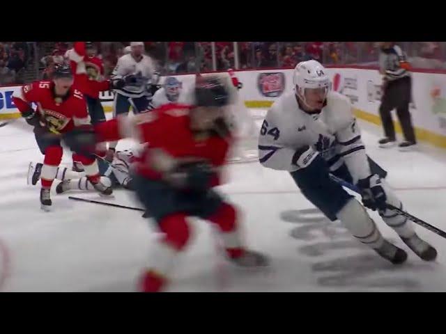 Radko Gudas Destroys David Kampf | 2023 NHL Playoffs