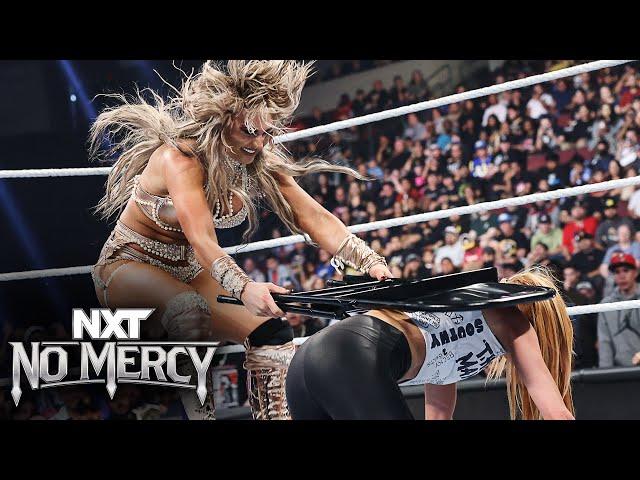 Lynch vs. Stratton — NXT Women's Championship Extreme Rules Match: NXT No Mercy 2023 highlights