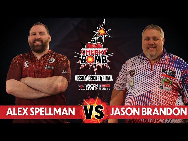 Alex Spellman vs Jason Brandon | USSDA Cricket Final | Cherry Bomb