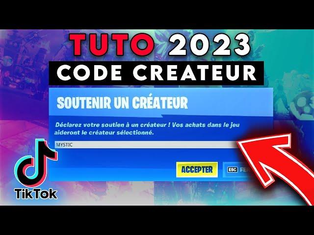 Comment Avoir le CODE CREATEUR sur Fortnite - Tutoriel français A à Z 100% Gratuit