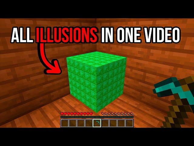 30 Illusions In Minecraft