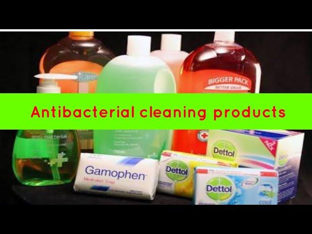 Antibacterial cleaning products