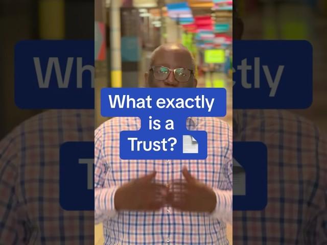 What exactly is a trust? Here’s your answer! # trusts #estateplanning #inheritancetax