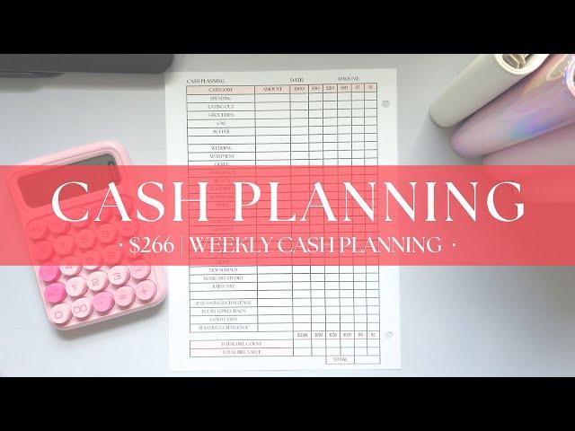 Budget With Me $226 Weekly Cash Planning | March 2025 No. 1 | Low Income Cash Envelope System |