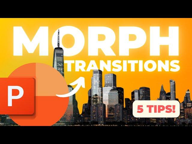 5 Best Morph Transitions in PowerPoint 2023  - Easy Step-by-Step Tutorial