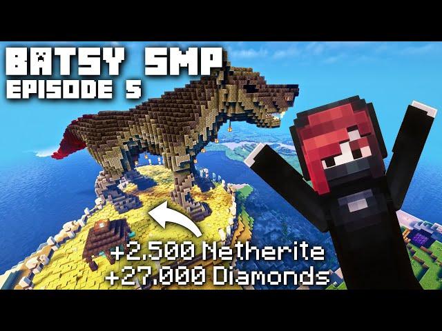 Batsy SMP - How I Became the RICHEST with Minecraft Create!