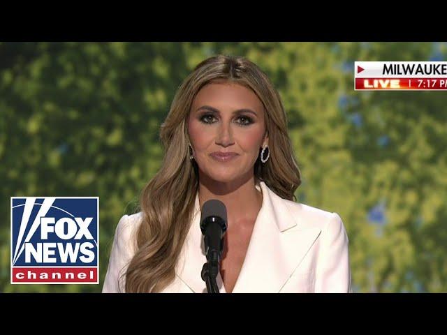 Alina Habba gives emotional tribute to Trump during RNC address